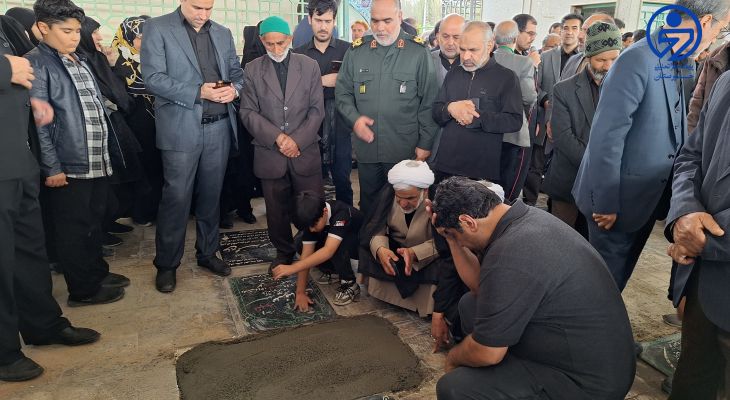 مراسم تشییع مادر شهیدان رحیمی در بیرجند