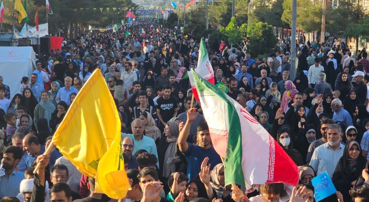 شور و شعور حیدری در بیرجند اوج گرفت